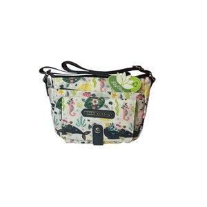 Lily Bloom Ocean Turtles Cristina Crossbody Bag Purse Eco Friendly NWT $55 MSRP